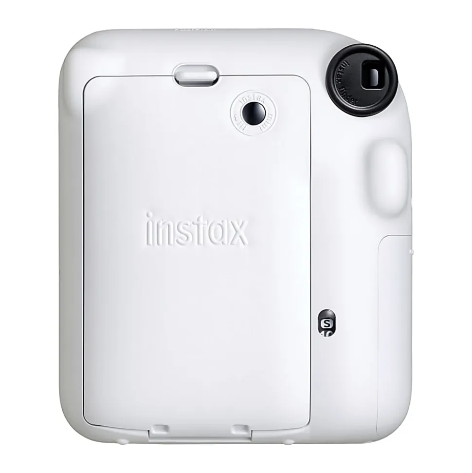 Fujifilm Instax Mini 12 Instant Film Camera With Lens, Clay White