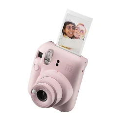 Fujifilm Instax Mini 12 Instant Film Camera With Lens, Blossom Pink
