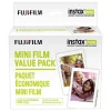 Fujifilm Instax Mini ISO 800 Film Sheets, 10 Film Sheets Per Pack, Set Of 6 Packs