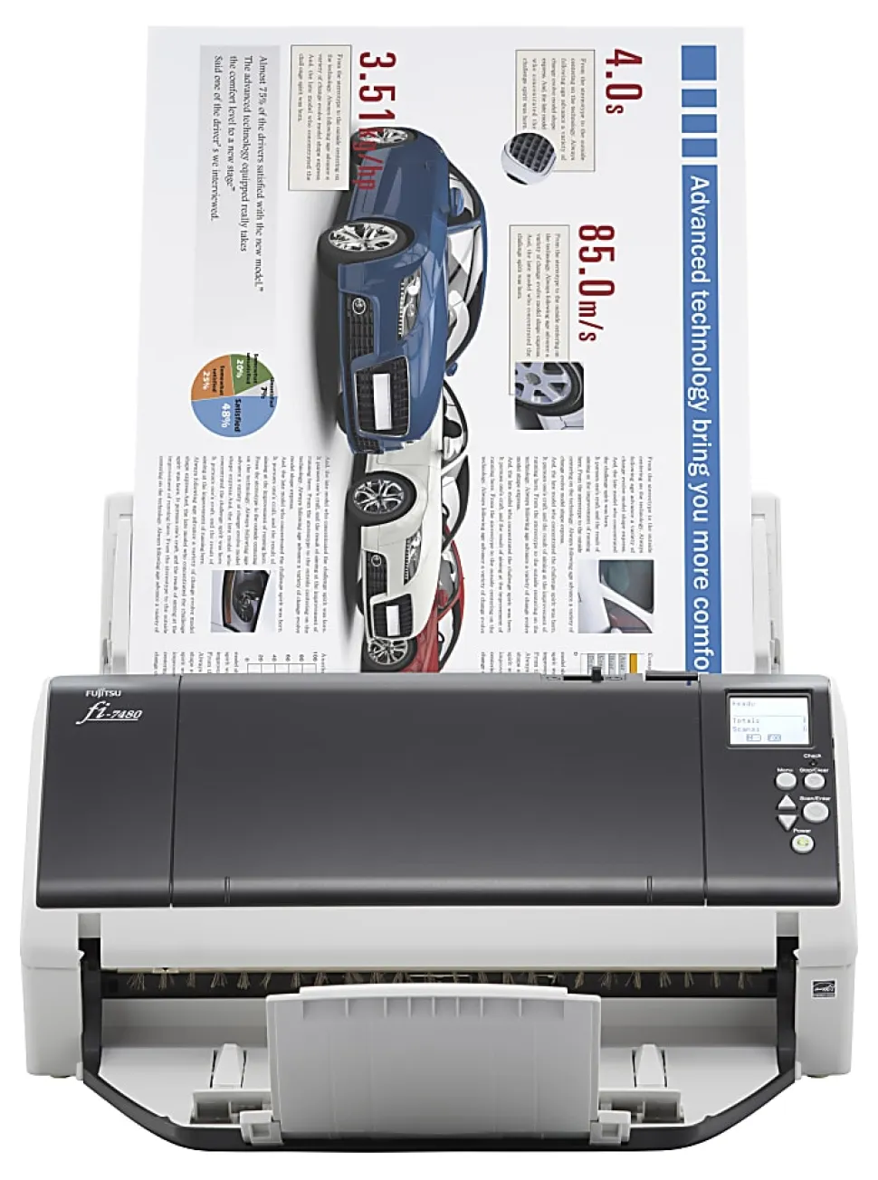 Fujitsu fi-7480 Sheetfed Scanner