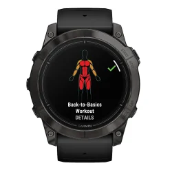 Garmin epix Pro (Gen 2) Sapphire Edition Smartwatch with 51 mm Case, Carbon Gray/Black