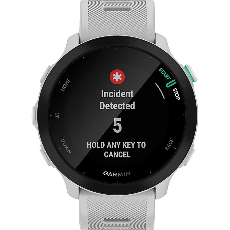 Garmin Forerunner 55 Running Watch, White