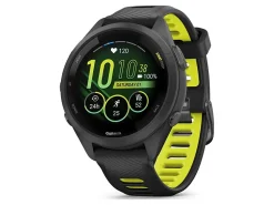 Garmin Forerunner 265S Running Smartwatch, Black/Amp Yellow