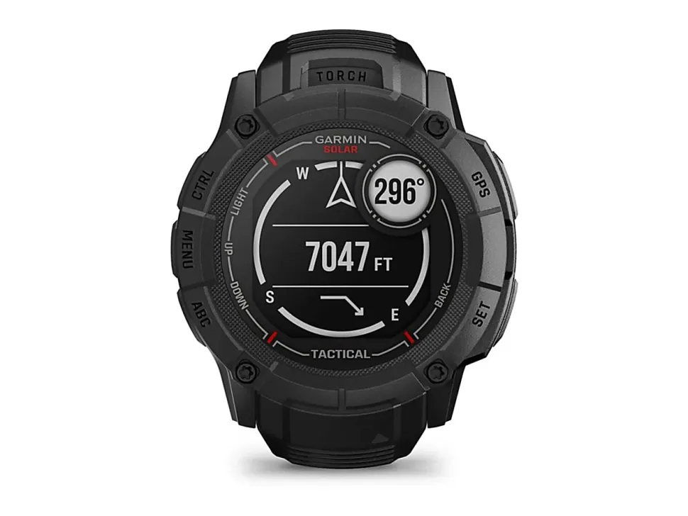 Garmin® Instinct 2X Tactical Edition Solar Smart Watch, Black