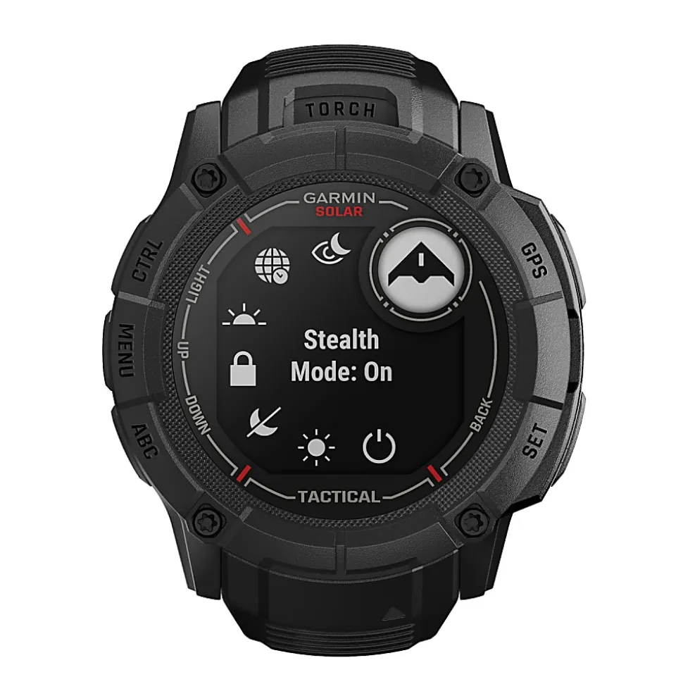Garmin® Instinct 2X Tactical Edition Solar Smart Watch, Black
