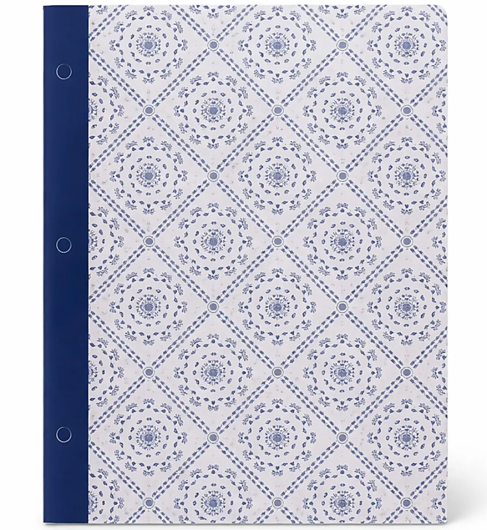 Gartner Studios Composition Notebook, 7-1/2" x 9-3/4," College Ruled, 100 Sheets, Navy Tile