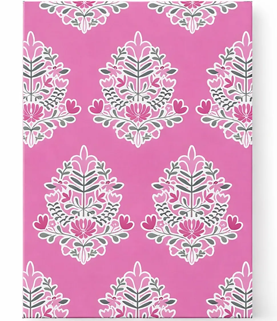 Gartner Studios Dual Pocket Folder, 9-1/4" x 11-1/2", Pink Floral