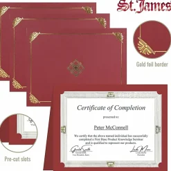 Gartner Studios® Envelopes, A9, Gummed Seal, Yellow, Pack Of 50