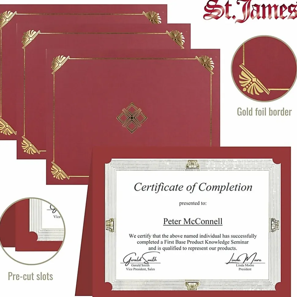 Gartner Studios® Envelopes, A9, Gummed Seal, Yellow, Pack Of 50