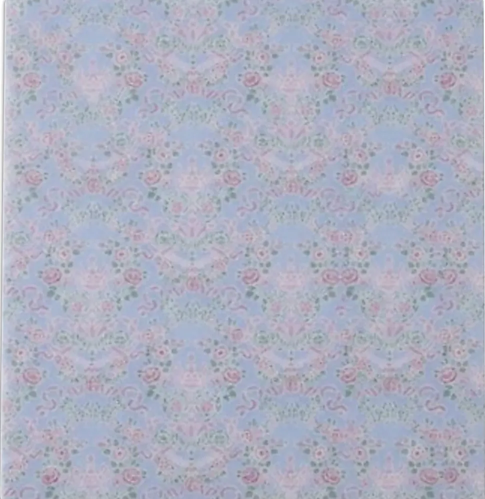 Gartner Studios 3-Ring Standard Style Binder, 1" Round Rings, Blush Blossoms
