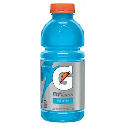 Gatorade Cool Blue, 20 Oz, Pack Of 24