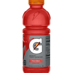 Gatorade Fruit Punch Sports Drink, 20 Oz, Pack Of 24