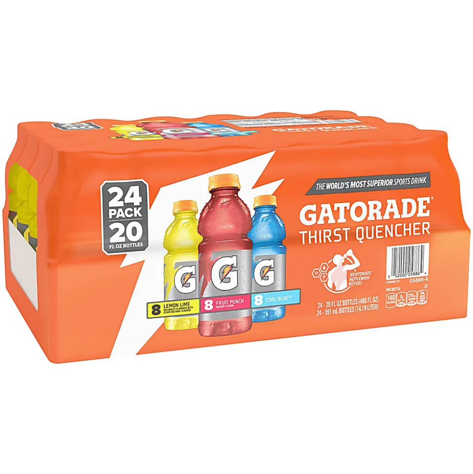 Gatorade Rainbow Variety Pack, 20 Oz, Total Qty 24