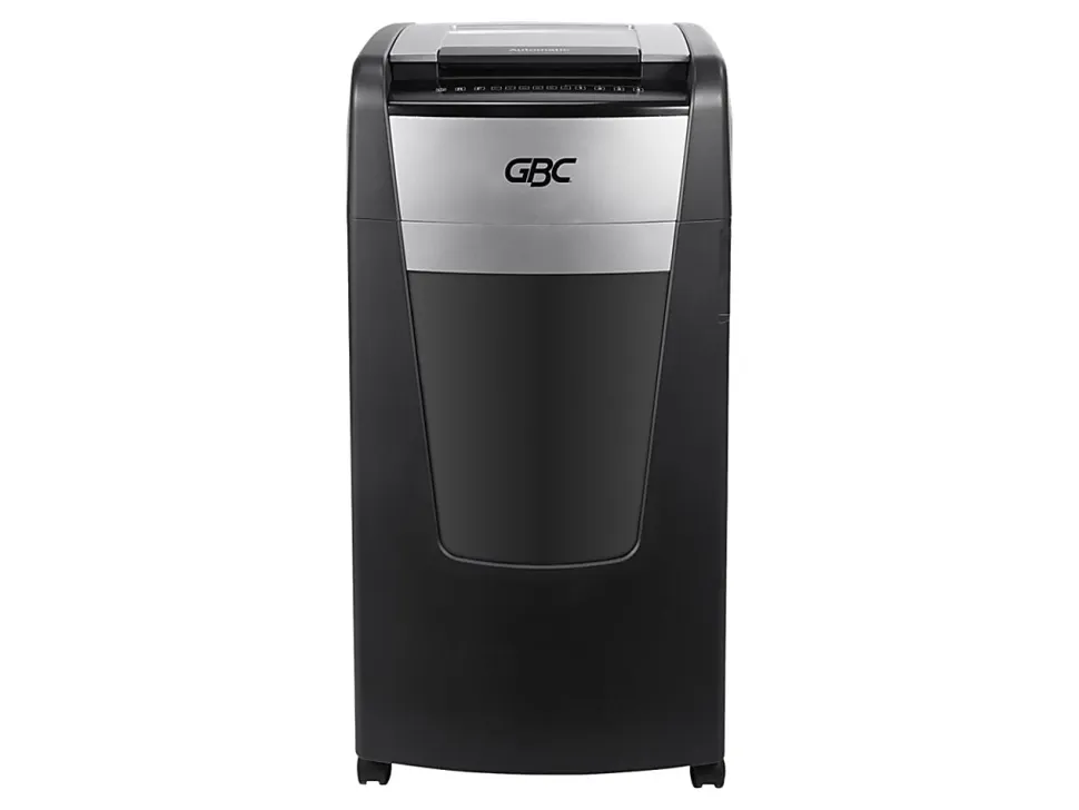 GBC® AutoFeed+ 600-Sheet Cross-Cut Automatic Shredder, Black, WSM1757510
