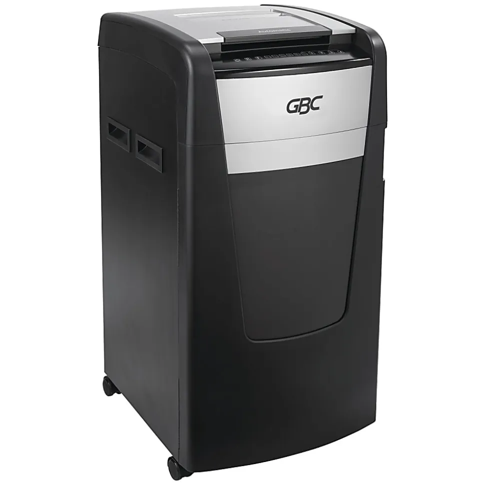 GBC® AutoFeed+ 600-Sheet Cross-Cut Automatic Shredder, Black, WSM1757510