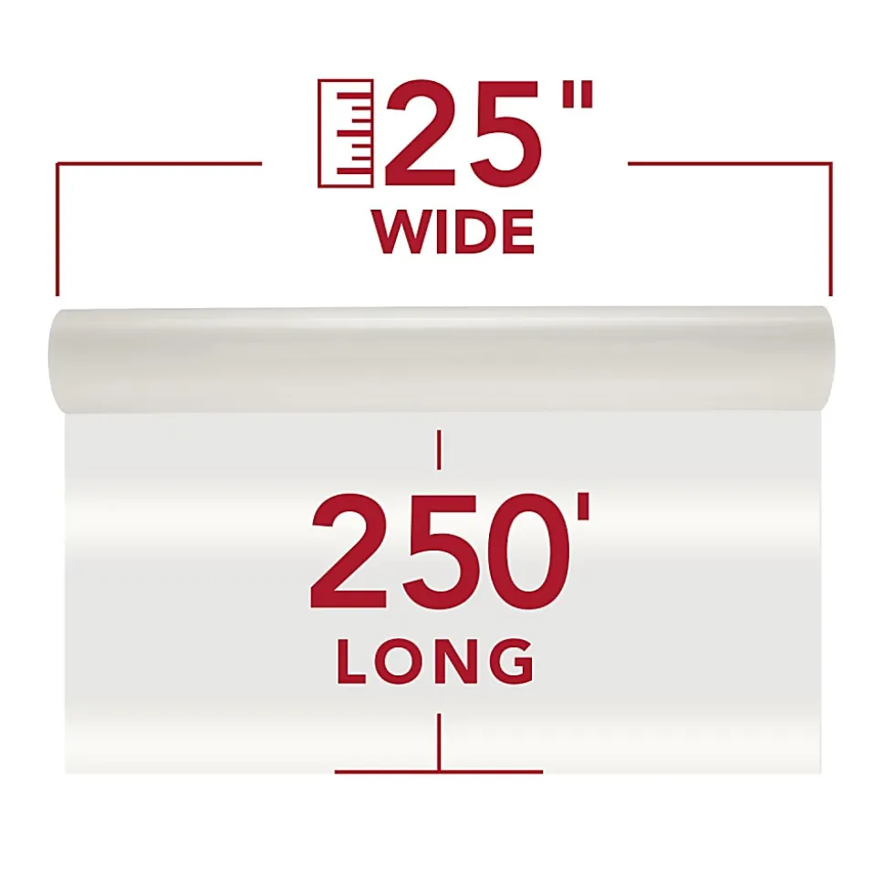 GBC® NAP I GBC3000024 3-mil, 25" x 250' Thermal Laminating Film Roll, Pack of 2