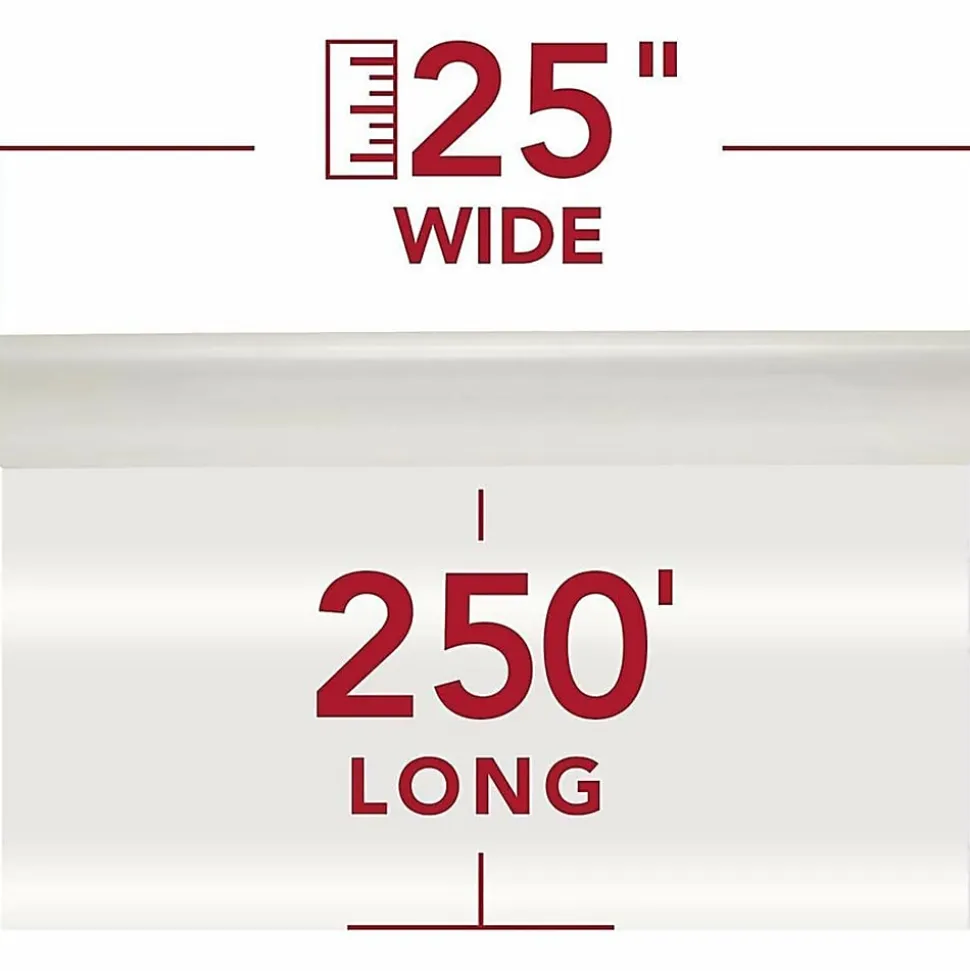 GBC® NAP I GBC3000024 3-mil, 25" x 250' Thermal Laminating Film Roll, Pack of 2