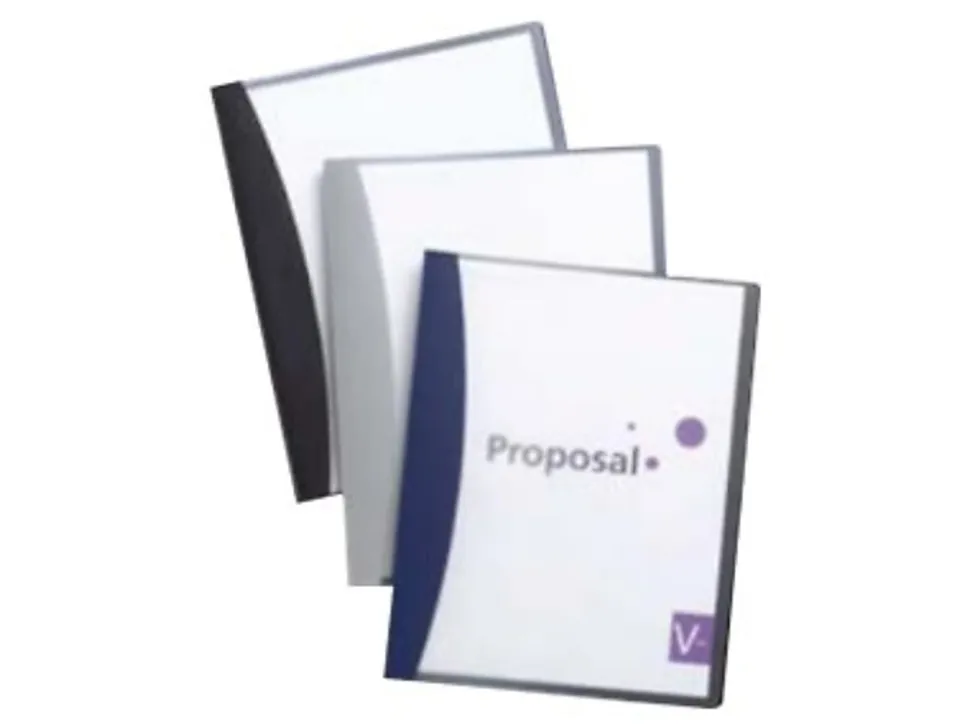 GBC® Report Cover With Hidden Swing Clip, Assorted Colors