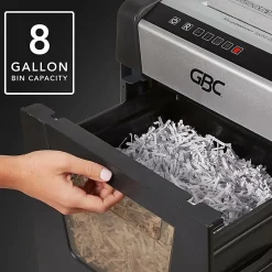 GBC ShredMaster SX20-08 Cross-Cut Paper Shredder - Non-continuous Shredder - Super Cross Cut - 20 Per Pass - Â - 1758502