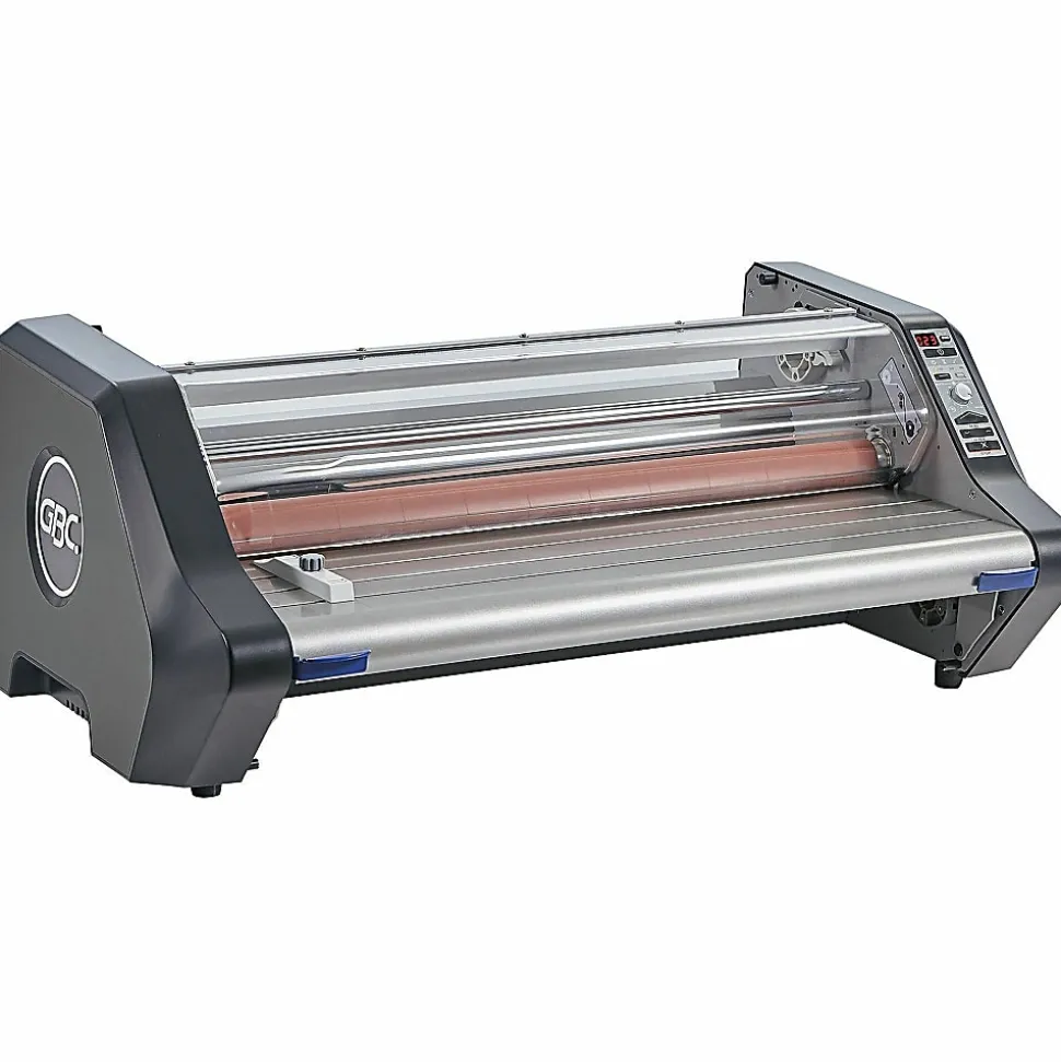 GBC Ultima 55 Thermal Roll EZ Load Laminator, Roll, 27" Lamination Width, 1" Core Diameter, 14"H x 35"W x 21"D