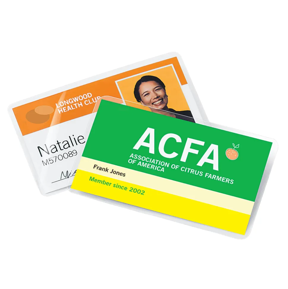 GBC® UltraClear™ Thermal Laminating Pouches, Business Card Size, Pack Of 100