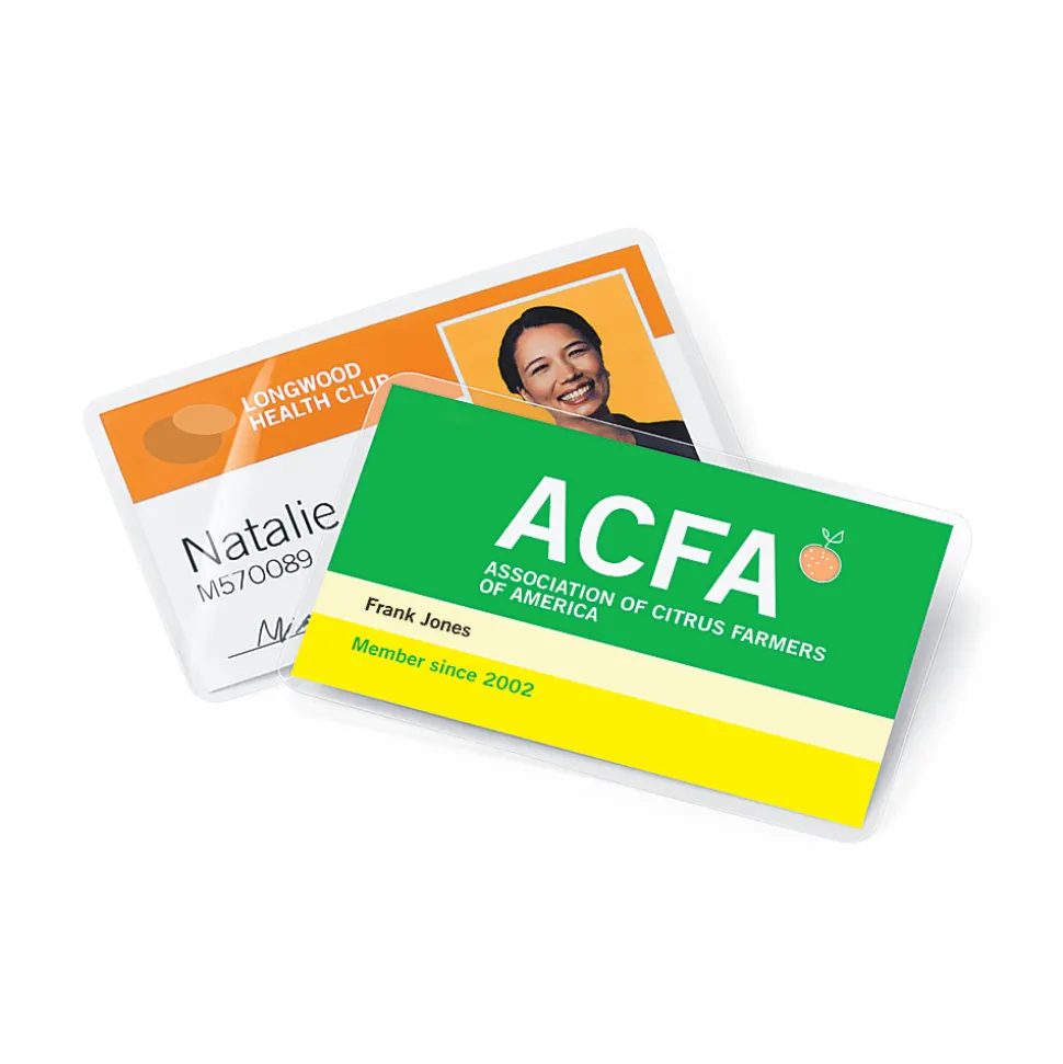 GBC® UltraClear™ Thermal Laminating Pouches, Business Card Size, Pack Of 100