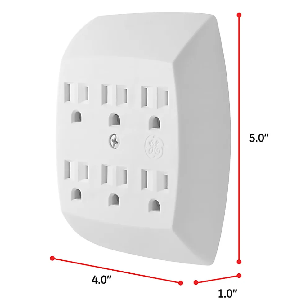 GE Grounding Hex Tap, White