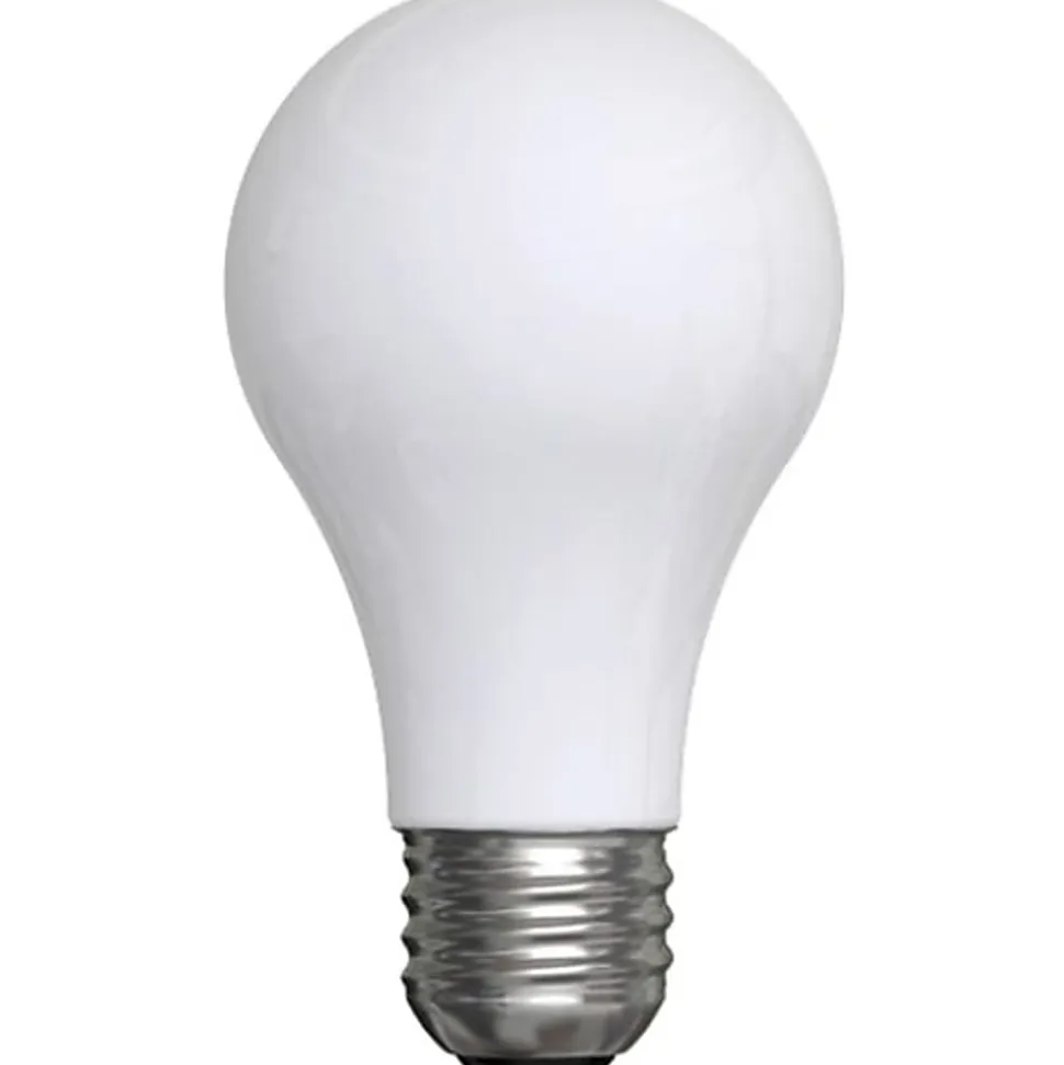 GE Lighting Halogen Light Bulbs, A19, 43 Watts, Pack Of 4 Bulbs