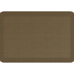 GelPro Designer Comfort Polyurethane Anti-Fatigue Mat For Hard Floors, 20” x 30”, Grasscloth Khaki