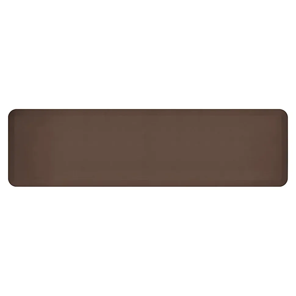GelPro NewLife EcoPro Commercial Grade Anti-Fatigue Floor Mat, 72" x 20", Brown
