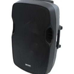 Gemini Portable Bluetooth PA Speaker With Integrated Mixer & Wired Microphone, Black, AS-15TOGO
