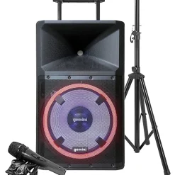 Gemini Sound GSP-L2200PK Bluetooth Speaker System - Stand Mountable - USB