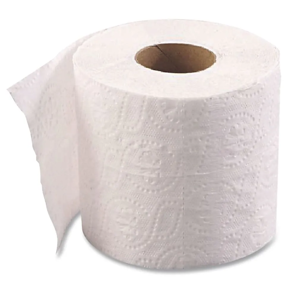 General Standard Bath Tissue, 2-Ply, White, 4x 3, 400 Sheets/Roll, 96 Rolls/Carton - 2 Ply - 400 Sheets/Roll - GEN248