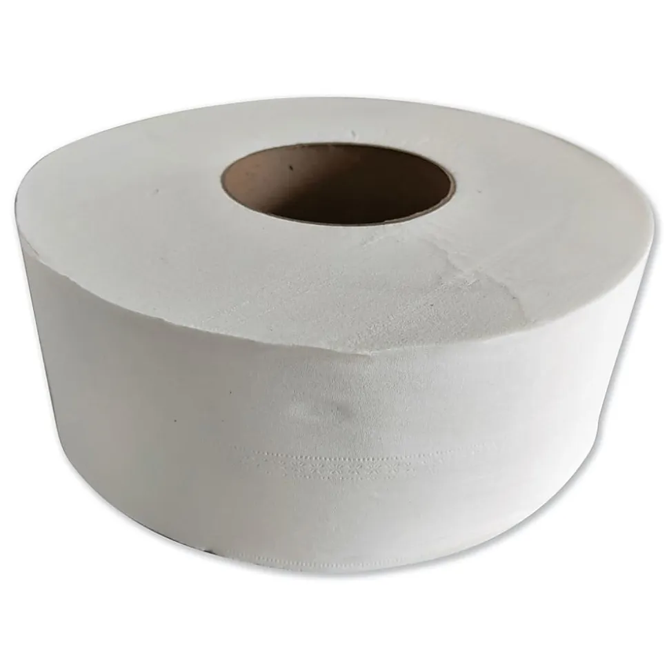 GEN JRT Jr. Jumbo-Junior Bath Tissue, 2-Ply, White, 3.1" x 1,000 ft, 12/Carton