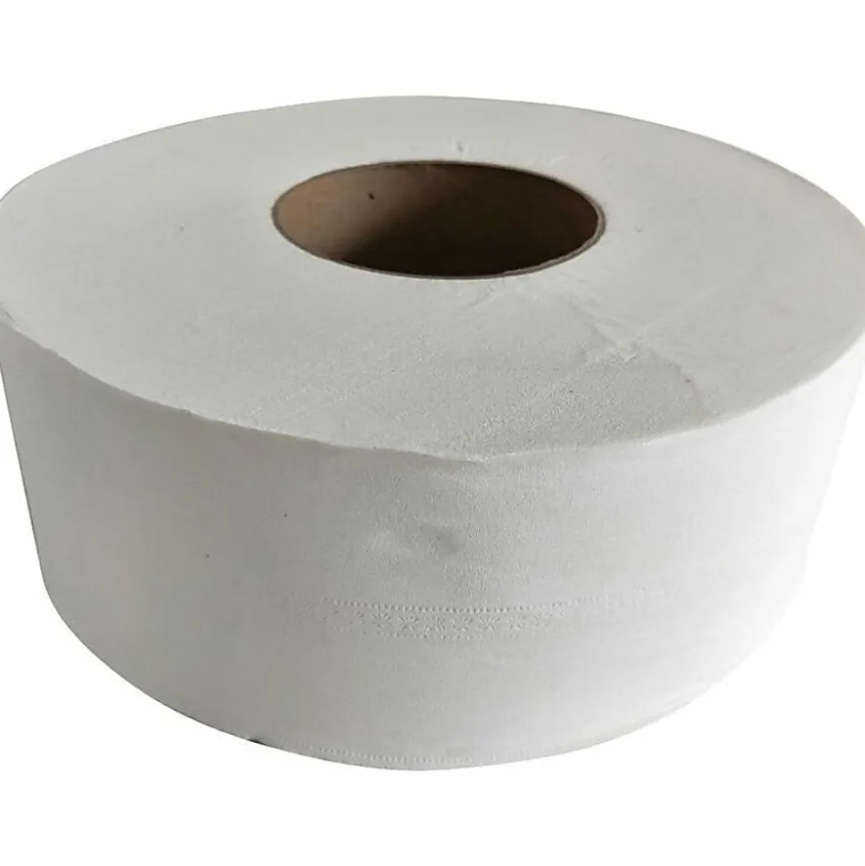 GEN JRT Jr. Jumbo-Junior Bath Tissue, 2-Ply, White, 3.1" x 1,000 ft, 12/Carton