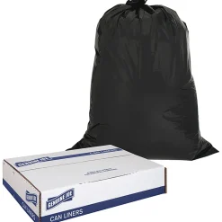 Genuine Joe Contractor Cleanup Trash Bags, 2.5 mil, 42 Gallons, 33