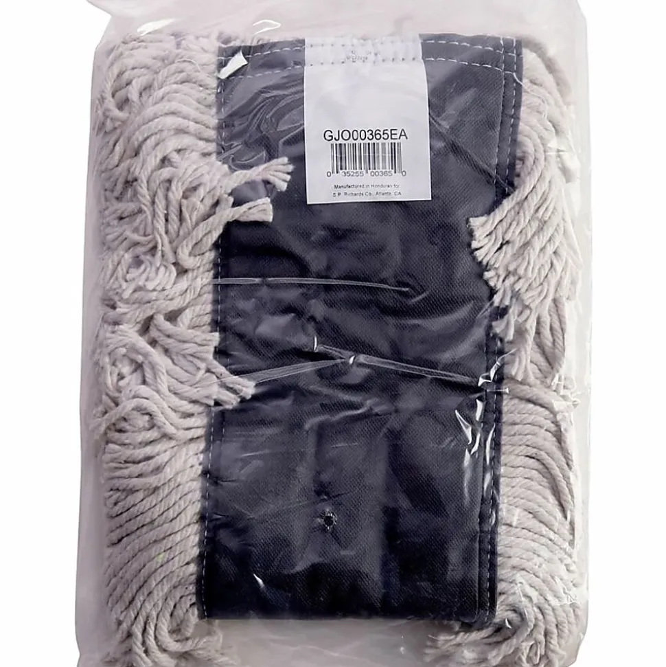 Genuine Joe Disposable Dust Mop Refill - 5"x 36" - Disposable, 4-ply, Looped Ends, Quick Drying, Fray Resistant, Durable, Absorbent, - 00365