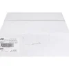 Genuine Joe Flex Drawstring Trash Liners,  0.9 mil, 16 Gallon, White, Box Of 60