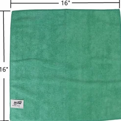 Genuine Joe General Purpose Microfiber Cloth - For Multipurpose - Cloth - 16
