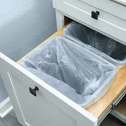Genuine Joe High-Density Can Liners, 0.63 mil, 16 Gallons, 24" x 33", Clear, Box Of 1,000 Liners