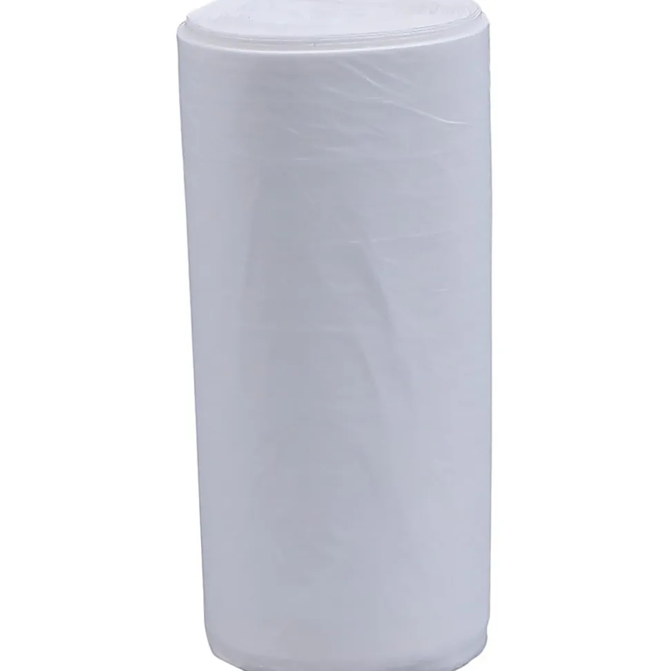 Genuine Joe High-Density Can Liners, 0.63 mil, 16 Gallons, 24" x 33", Clear, Box Of 1,000 Liners