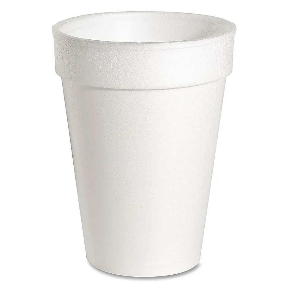 Genuine Joe Hot/Cold Foam Cups, 10 Oz., Carton Of 1000