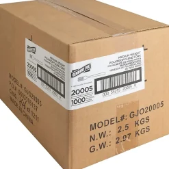 Genuine Joe Individually Wrapped Fork - 1 Piece(s) - Fork - 1 x Fork - Disposable - White - 1000/Carton