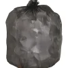 Genuine Joe Linear Low Density Trash Liners, 0.45 mil, 40-45 Gallon, Black, 250 Per Carton