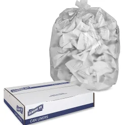 Genuine Joe 0.63 mil Trash Bags, 60 gal, 38