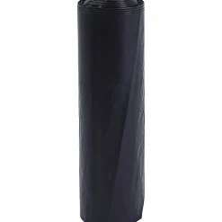 Genuine Joe 1.5 mil Trash Bags, 45 gal, 39"H x 46"W, Black, 50 Bags