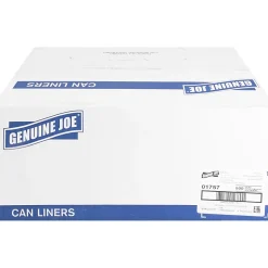 Genuine Joe 0.6 mil Trash Bags, 33 gal, 33