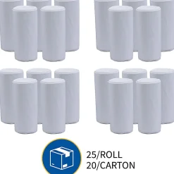 Genuine Joe 0.6 mil Trash Bags, 33 gal, 33