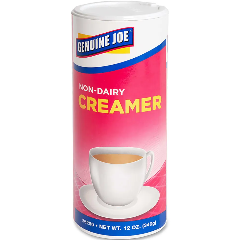 Genuine Joe Nondairy Creamer Canister - 0.75 lb (12 oz) Canister - 24/Carton