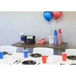 Genuine Joe Plastic Party Cups, 16 Oz, Red, Pack Of 50